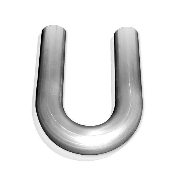 Stainless Works - STAINLESS WORKS 2-1/4" 180 DEGREE BEND, 304 STAINLESS STEEL, .065 WALL THICKNESS, MINIMUM 6" LEGS. SMOOTH, WRINKLE FREE BENDS ARE GREAT FOR CUSTOM FABRICATION. - MB180225-H