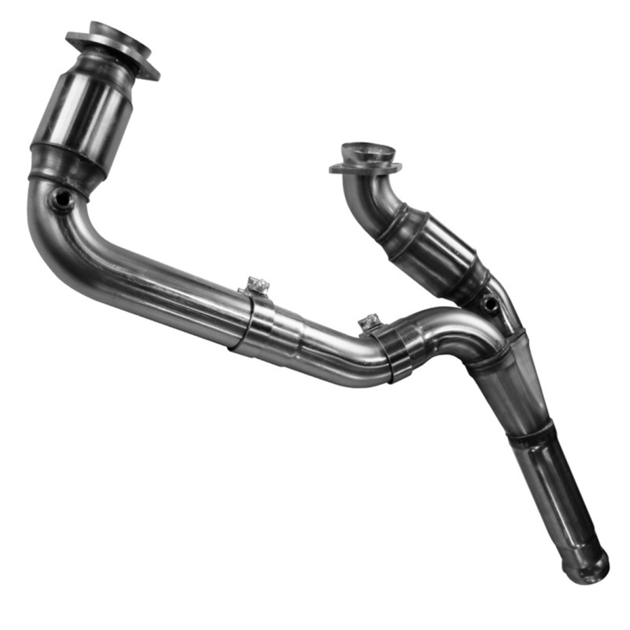 Kooks Custom Headers - Kooks Custom Headers 3in. Stainless GREEN Catted Y-Pipe. 2014-2019 GM Truck/2015-2020 SUV 5.3L. - 28603300