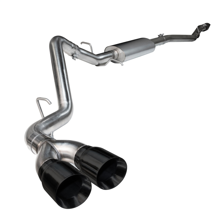 Kooks Custom Headers - Kooks Custom Headers OEM x 3in. Stainless Steel Cat-Back Exhaust. With Black Tips. - 28604010
