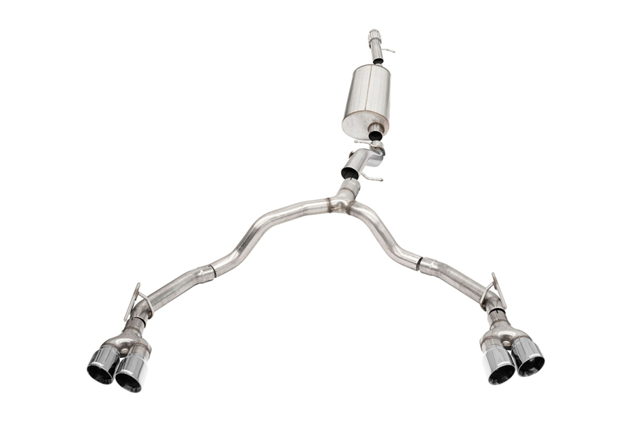 Corsa Performance - Corsa Performance 3.5in. to 2.75in. Dual Rear Exit Cat-Back Exhaust System - 21129