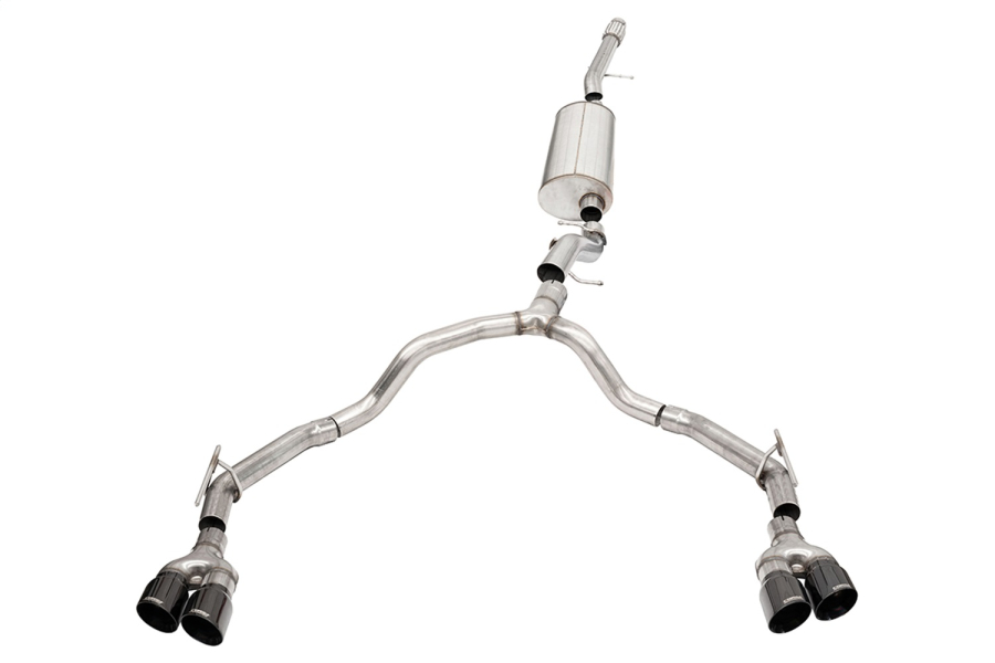 Corsa Performance - Corsa Performance 3.5in. to 2.75in. Dual Rear Exit Cat-Back Exhaust System - 21130BLK