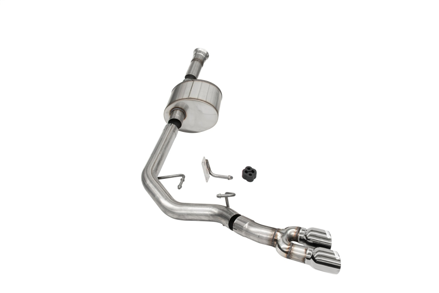 Corsa Performance - Corsa Performance 3.0in. Front of Tire Exit Catback Exhaust System with Twin 3.5in. Pro SeriesÃ‚Â® Tips - 21144