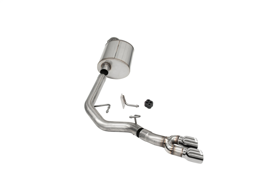 Corsa Performance - Corsa Performance 3.0in. Front of Tire Exit Catback Exhaust System with Twin 3.5in. Pro SeriesÃ‚Â® Tips - 21153