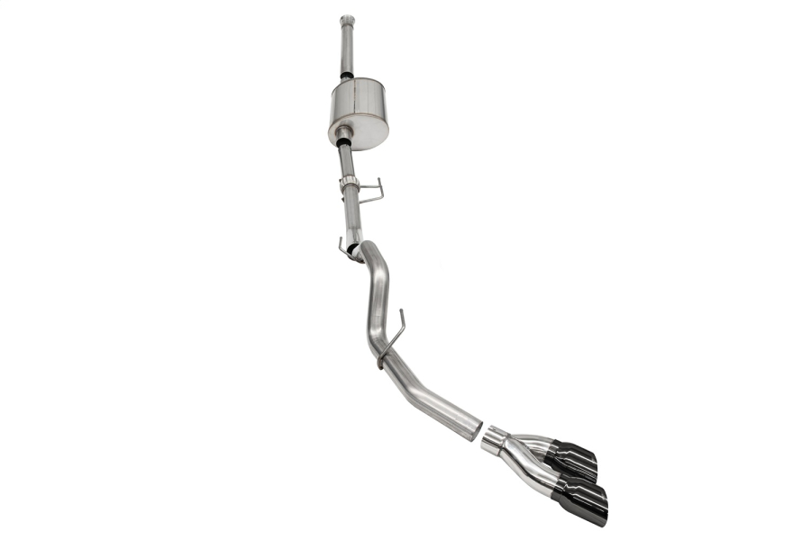 Corsa Performance - Corsa Performance 3.0in. Single Side Exit Catback Exhaust System with Twin 4.0in. Pro SeriesÃ‚Â® Tips - 21169BLK