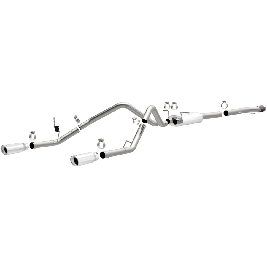 MagnaFlow Exhaust Products - MagnaFlow Exhaust Products Street Series Stainless Cat-Back System - 15268