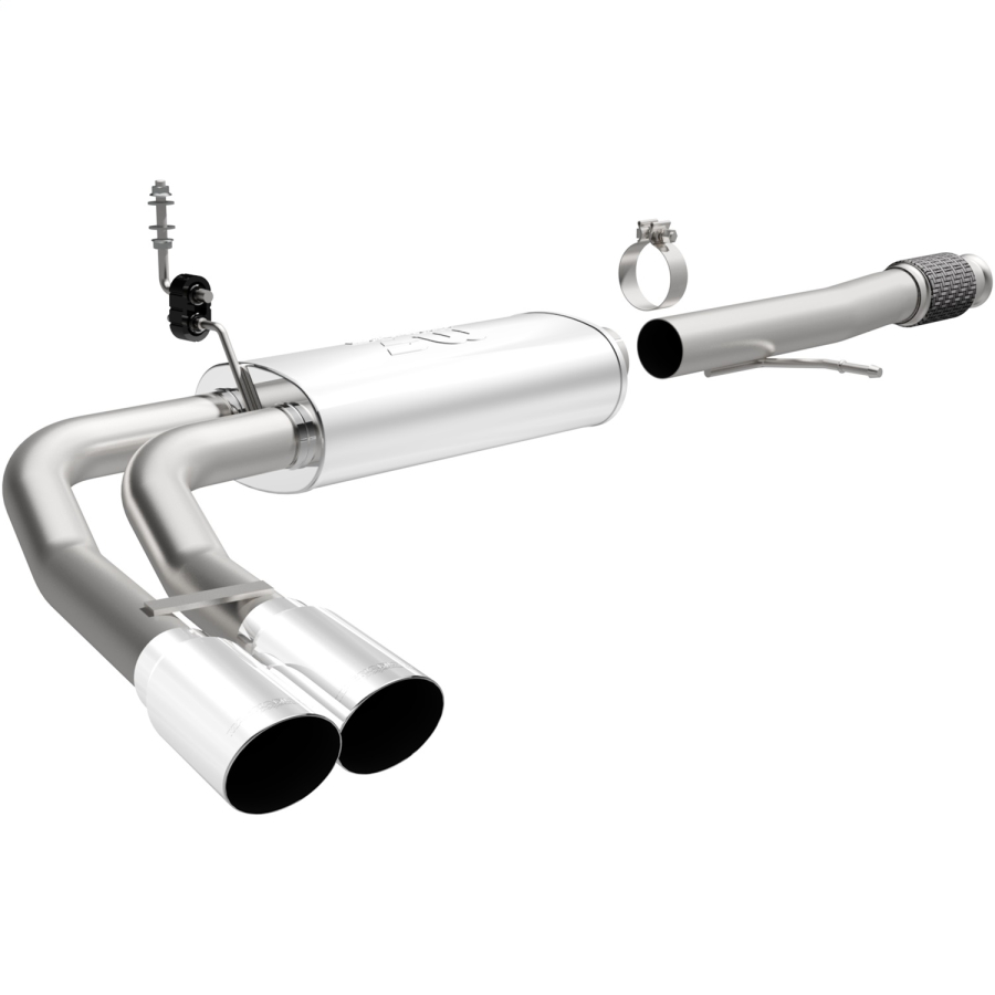 MagnaFlow Exhaust Products - MagnaFlow Exhaust Products Street Series Stainless Cat-Back System - 15270