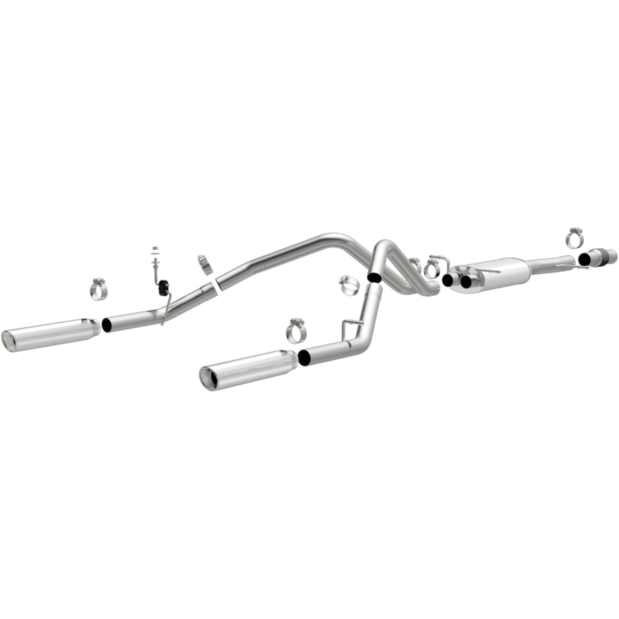 MagnaFlow Exhaust Products - MagnaFlow Exhaust Products Street Series Stainless Cat-Back System - 15278