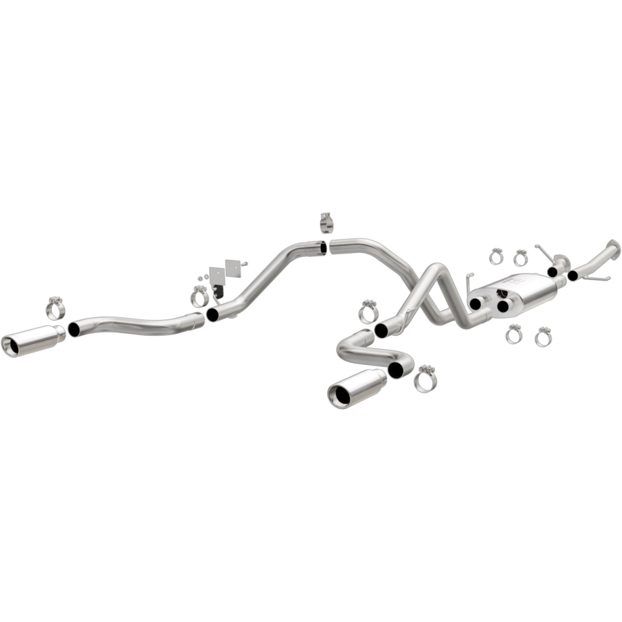 MagnaFlow Exhaust Products - MagnaFlow Exhaust Products Street Series Stainless Cat-Back System - 15305