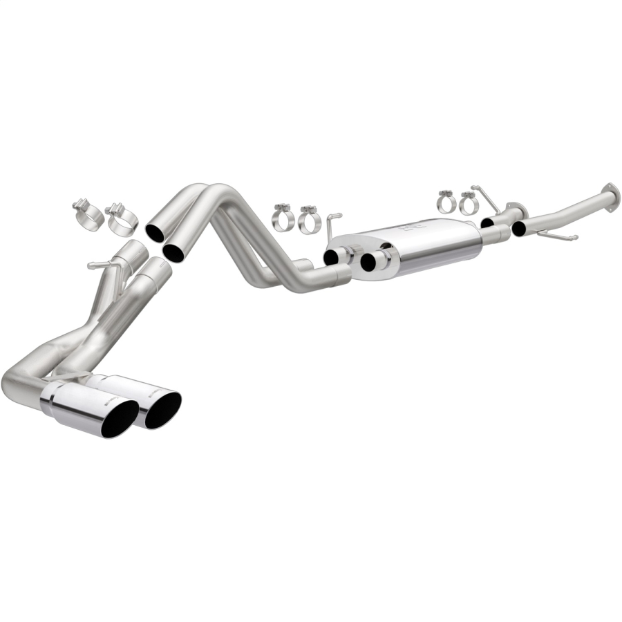 MagnaFlow Exhaust Products - MagnaFlow Exhaust Products Street Series Stainless Cat-Back System - 15306