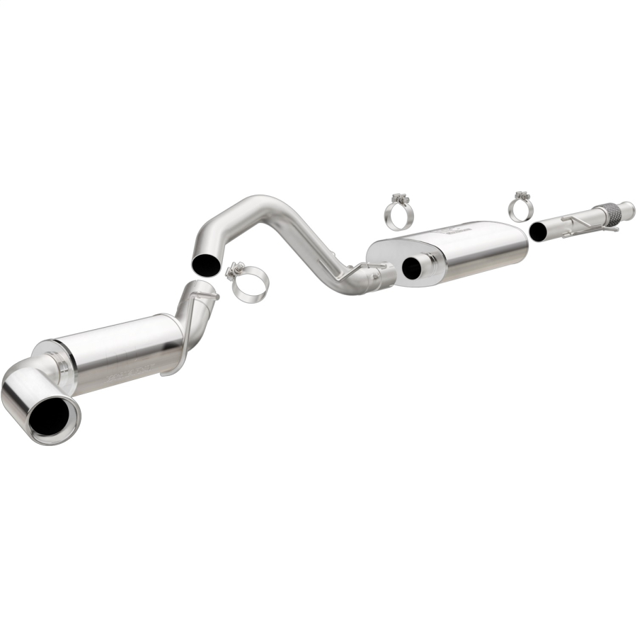 MagnaFlow Exhaust Products - MagnaFlow Exhaust Products Street Series Stainless Cat-Back System - 15356