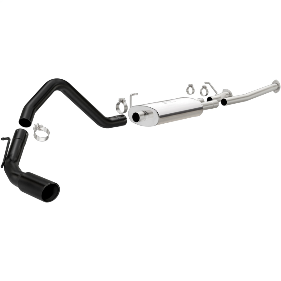 MagnaFlow Exhaust Products - MagnaFlow Exhaust Products Street Series Black Cat-Back System - 15367