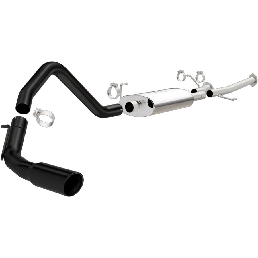 MagnaFlow Exhaust Products - MagnaFlow Exhaust Products Street Series Black Cat-Back System - 15368