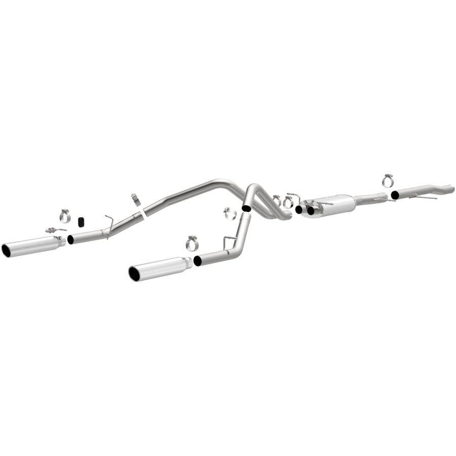 MagnaFlow Exhaust Products - MagnaFlow Exhaust Products Street Series Stainless Cat-Back System - 15565