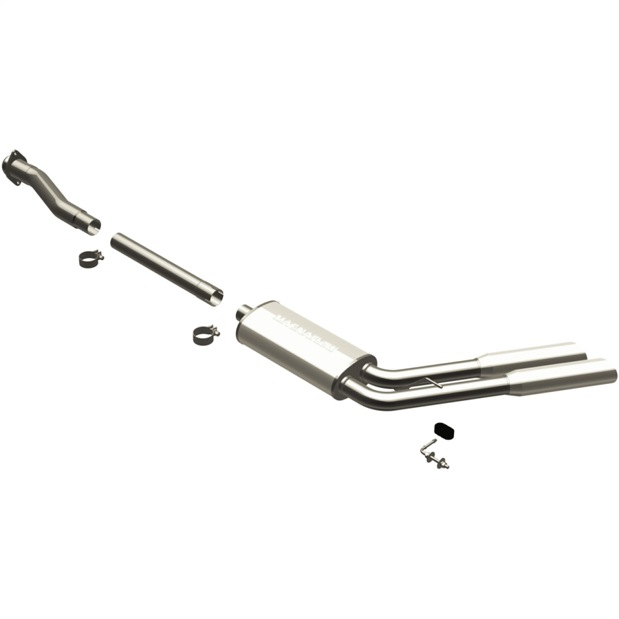 MagnaFlow Exhaust Products - MagnaFlow Exhaust Products Street Series Stainless Cat-Back System - 16522