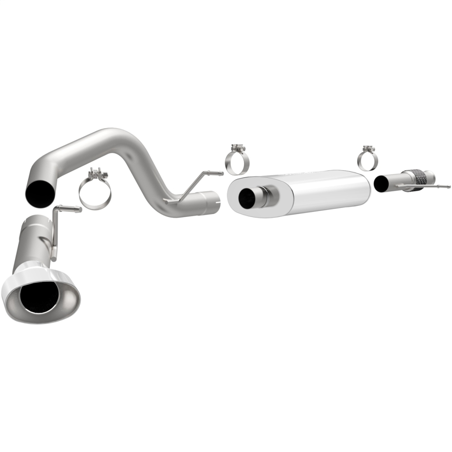 MagnaFlow Exhaust Products - MagnaFlow Exhaust Products Street Series Stainless Cat-Back System - 16564