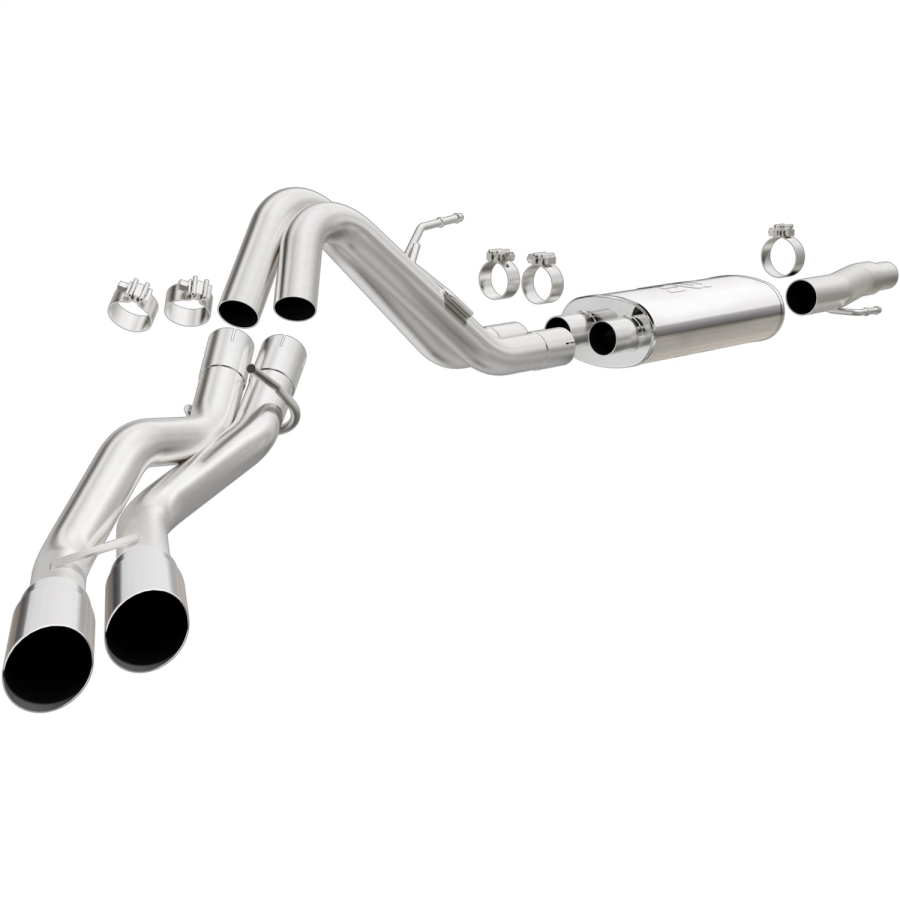 MagnaFlow Exhaust Products - MagnaFlow Exhaust Products Street Series Stainless Cat-Back System - 16993