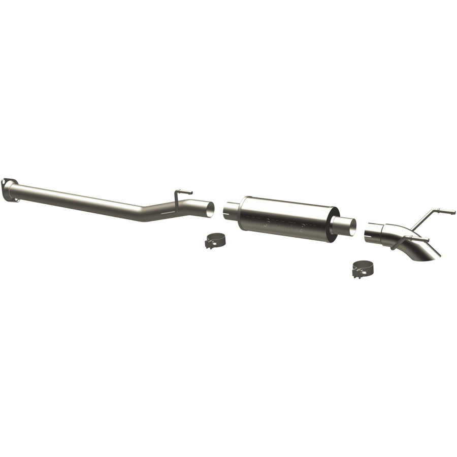MagnaFlow Exhaust Products - MagnaFlow Exhaust Products Off Road Pro Series Gas Stainless Cat-Back - 17115