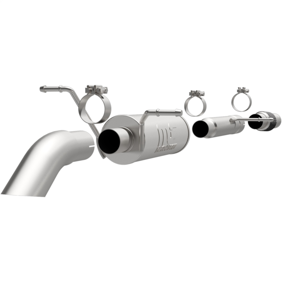 MagnaFlow Exhaust Products - MagnaFlow Exhaust Products Off Road Pro Series Gas Stainless Cat-Back - 17148