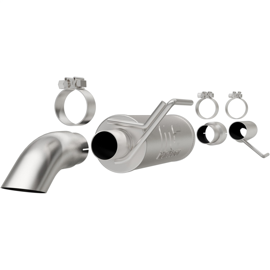MagnaFlow Exhaust Products - MagnaFlow Exhaust Products Off Road Pro Series Gas Stainless Cat-Back - 19083