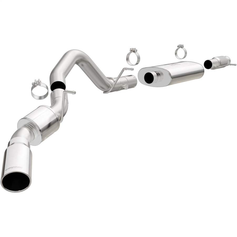 MagnaFlow Exhaust Products - MagnaFlow Exhaust Products Street Series Stainless Cat-Back System - 19177