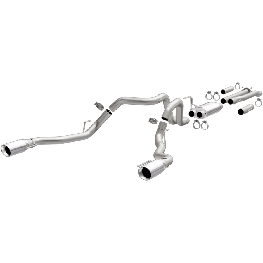 MagnaFlow Exhaust Products - MagnaFlow Exhaust Products Street Series Stainless Cat-Back System - 19346