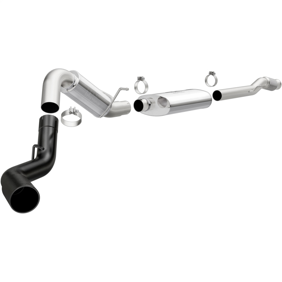 MagnaFlow Exhaust Products - MagnaFlow Exhaust Products Street Series Black Cat-Back System - 19374