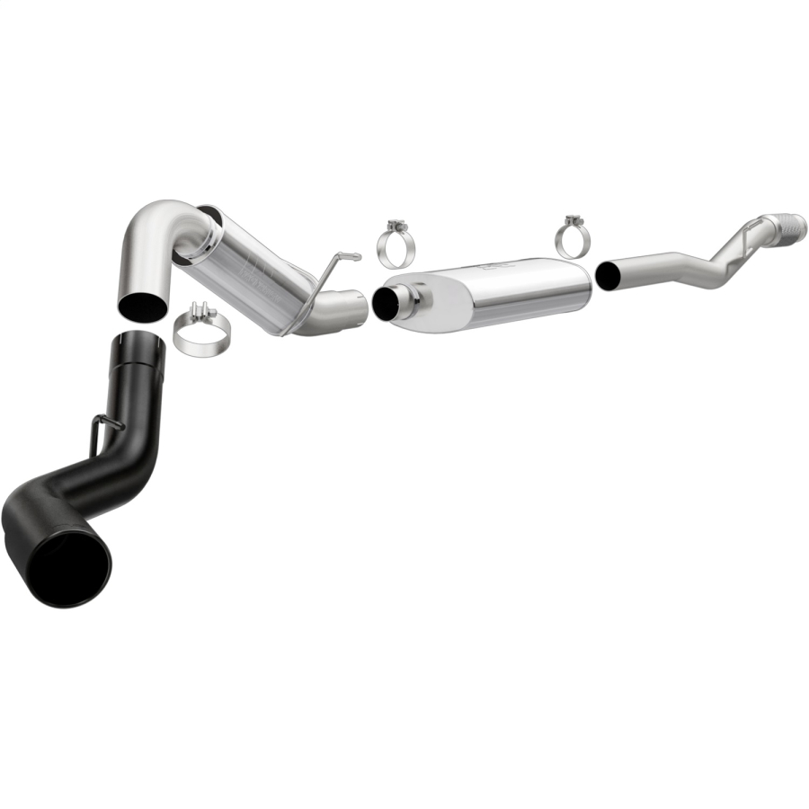 MagnaFlow Exhaust Products - MagnaFlow Exhaust Products Street Series Black Cat-Back System - 19375