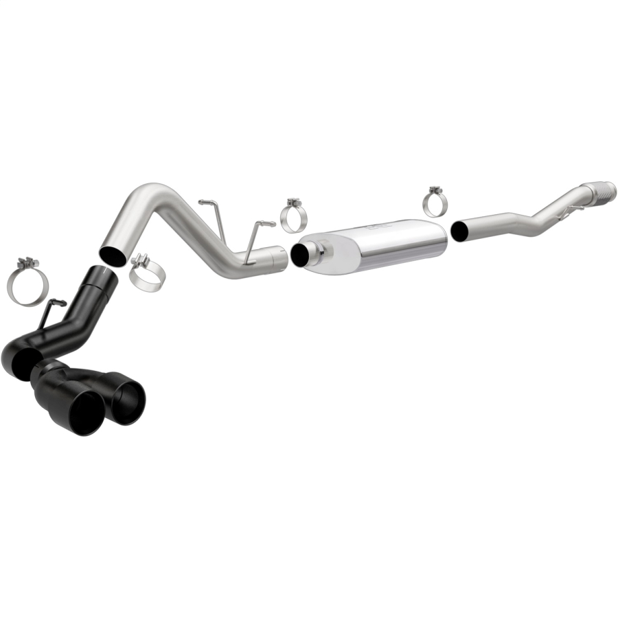 MagnaFlow Exhaust Products - MagnaFlow Exhaust Products Street Series Black Cat-Back System - 19378