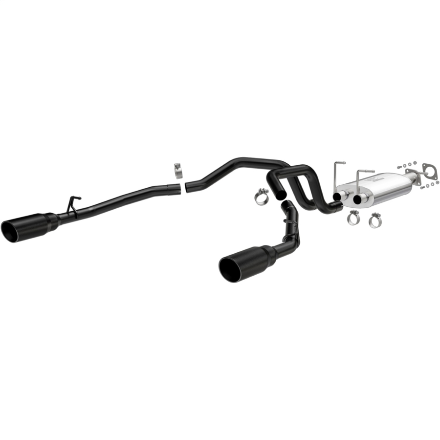 MagnaFlow Exhaust Products - MagnaFlow Exhaust Products Street Series Black Cat-Back System - 19430