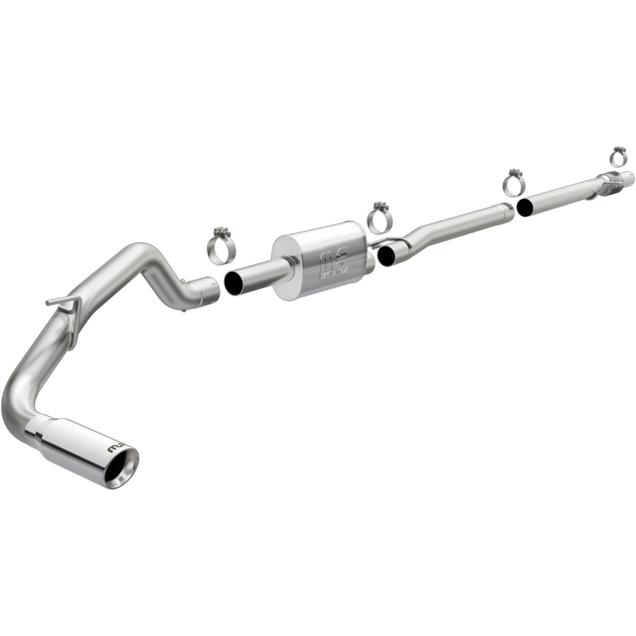 MagnaFlow Exhaust Products - MagnaFlow Exhaust Products Street Series Stainless Cat-Back System - 19451