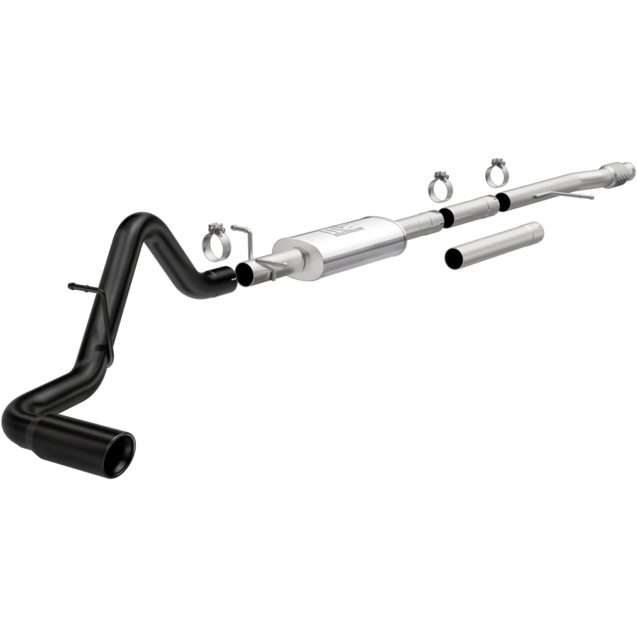 MagnaFlow Exhaust Products - MagnaFlow Exhaust Products Street Series Black Cat-Back System - 19470