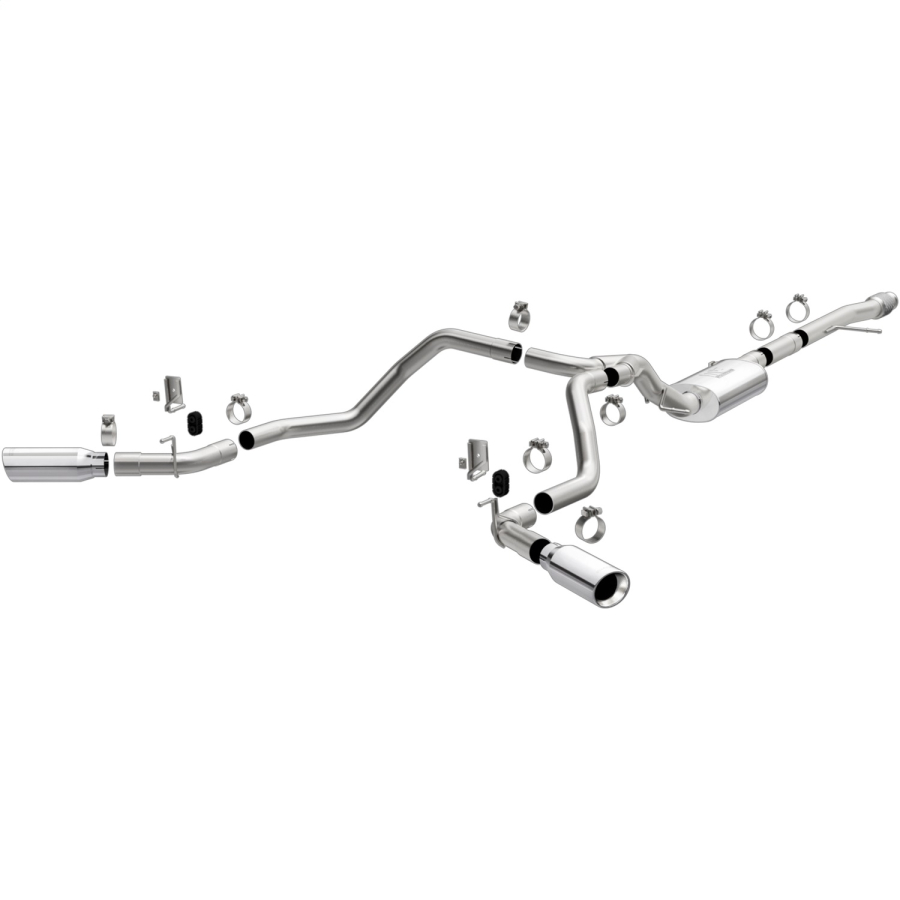 MagnaFlow Exhaust Products - MagnaFlow Exhaust Products Street Series Stainless Cat-Back System - 19473