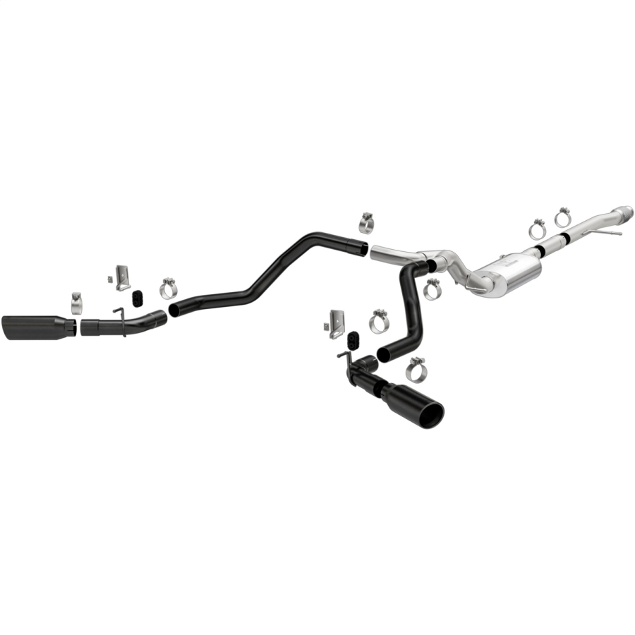 MagnaFlow Exhaust Products - MagnaFlow Exhaust Products Street Series Black Cat-Back System - 19474