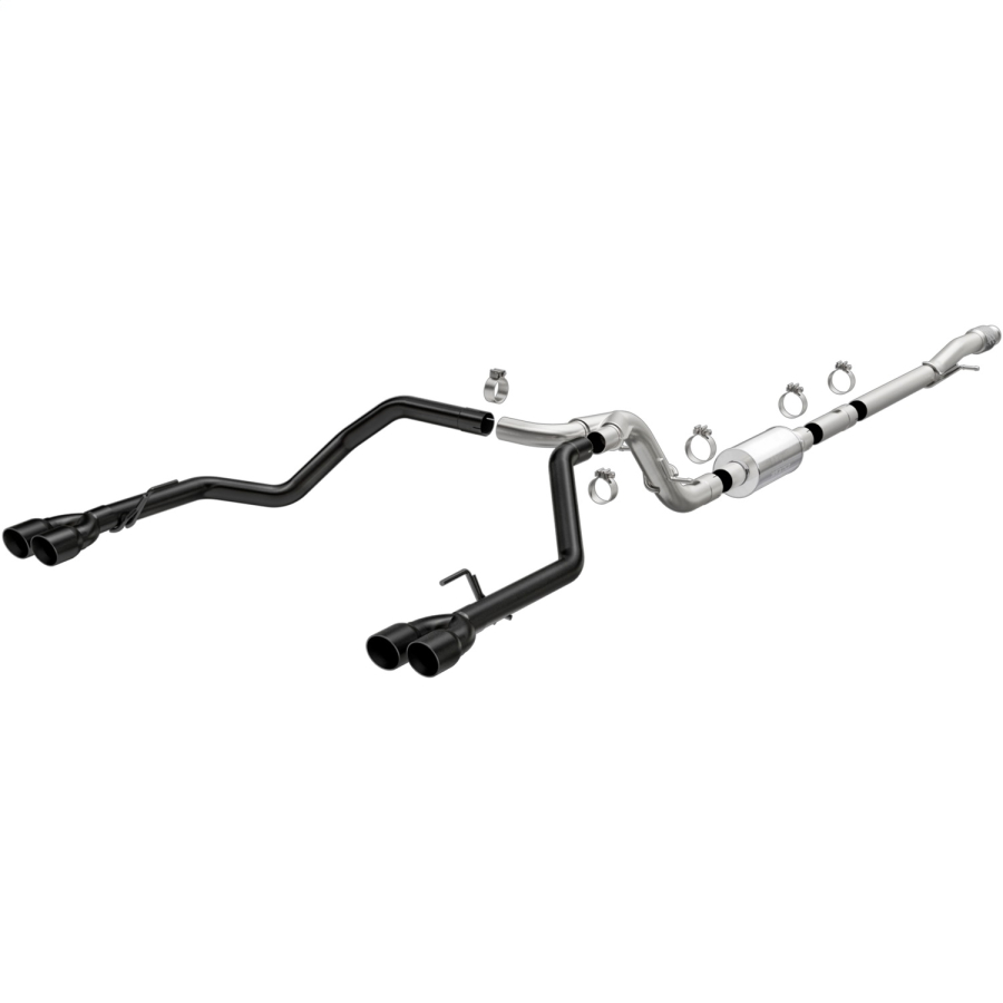 MagnaFlow Exhaust Products - MagnaFlow Exhaust Products Street Series Black Cat-Back System - 19478