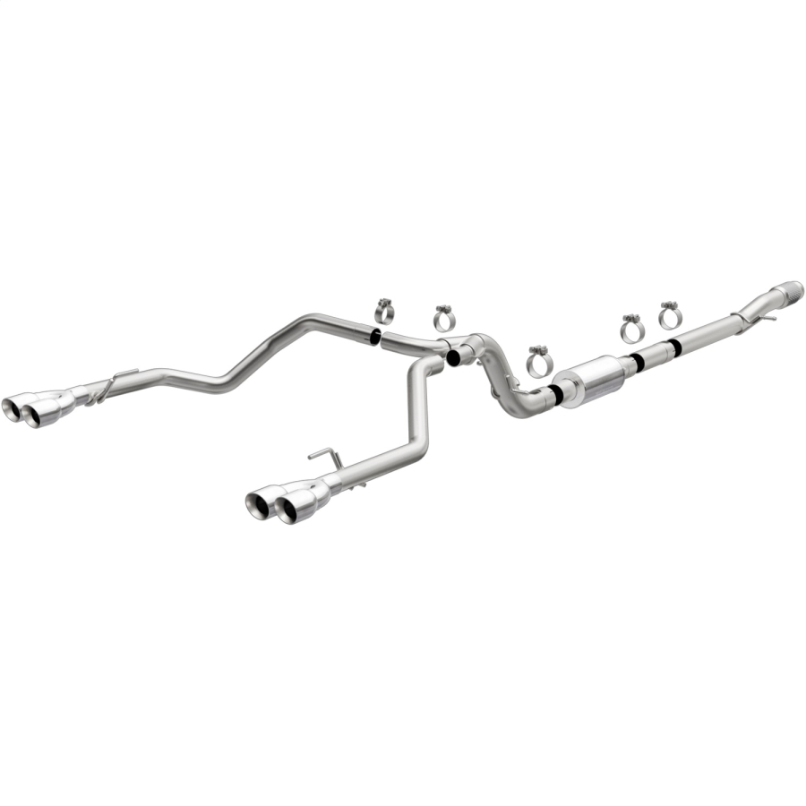 MagnaFlow Exhaust Products - MagnaFlow Exhaust Products Street Series Stainless Cat-Back System - 19489