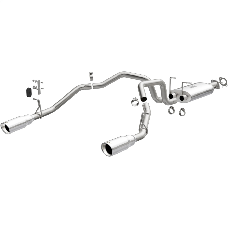 MagnaFlow Exhaust Products - MagnaFlow Exhaust Products Street Series Stainless Cat-Back System - 19498