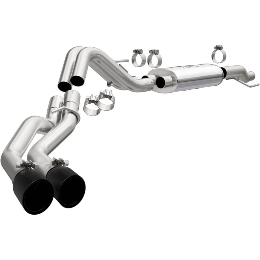 MagnaFlow Exhaust Products - MagnaFlow Exhaust Products Street Series Black Cat-Back System - 19506