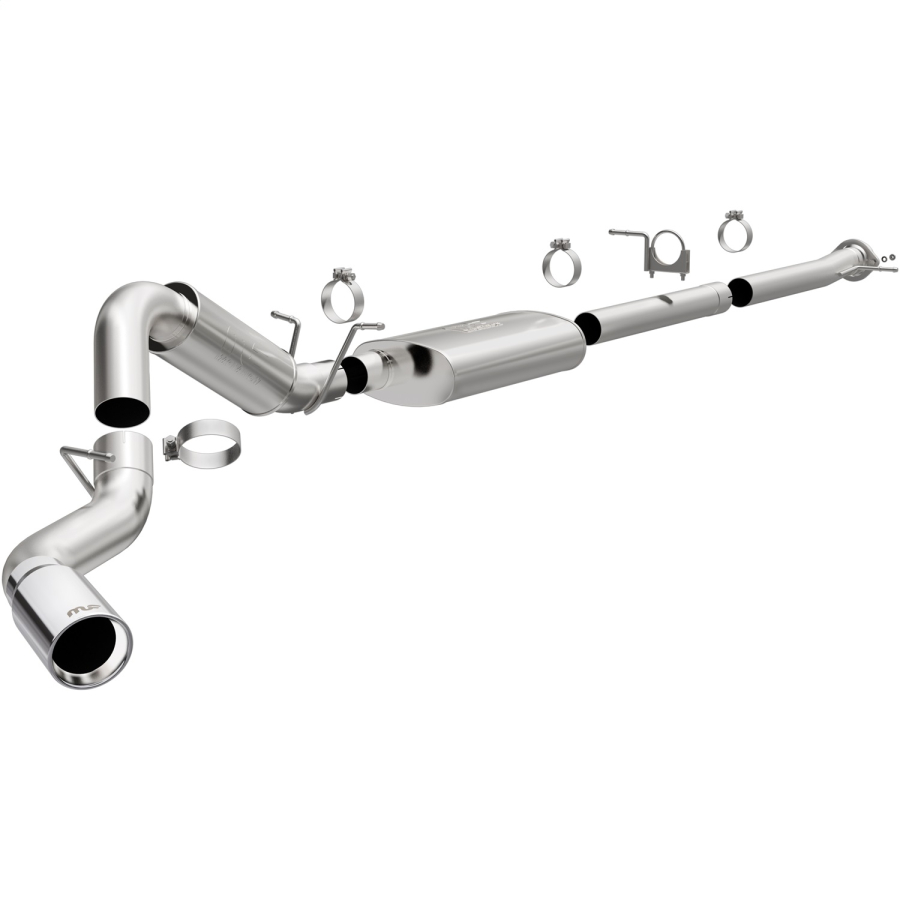 MagnaFlow Exhaust Products - MagnaFlow Exhaust Products Street Series Stainless Cat-Back System - 19524