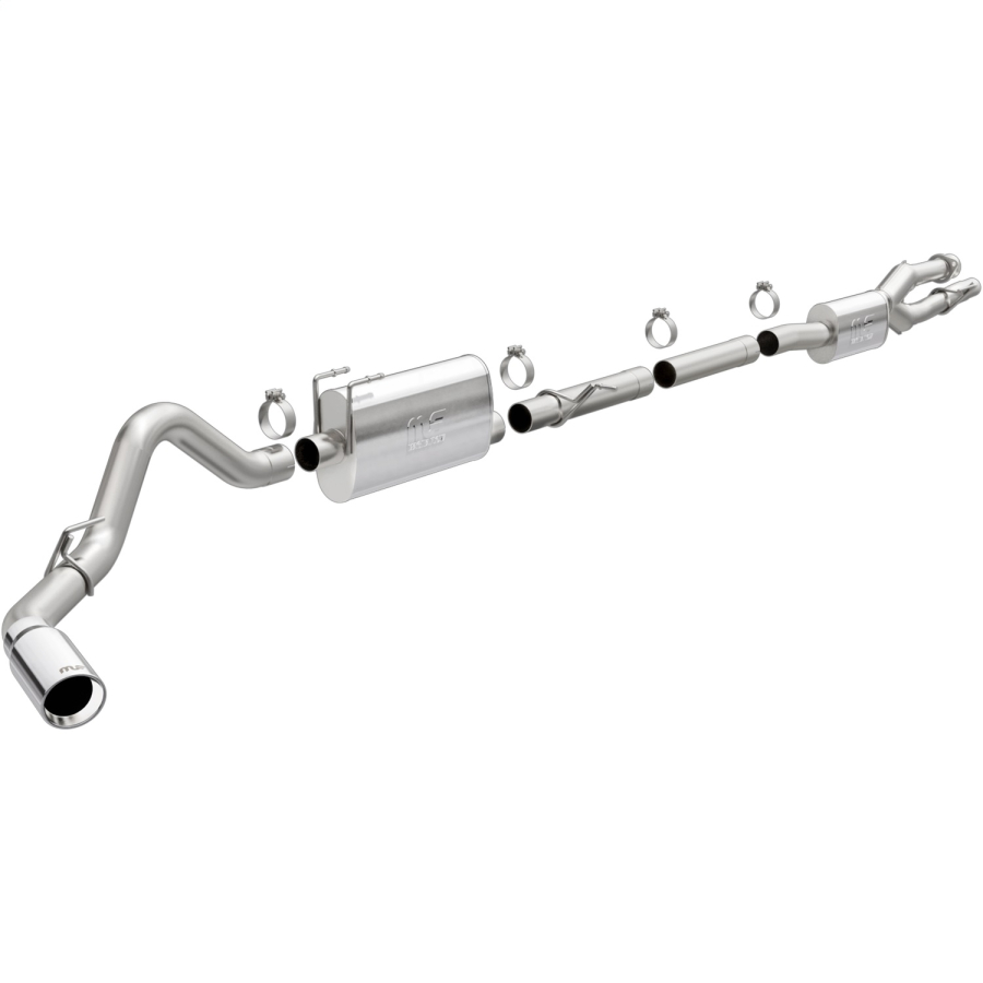 MagnaFlow Exhaust Products - MagnaFlow Exhaust Products Street Series Stainless Cat-Back System - 19530