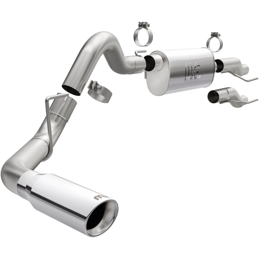 MagnaFlow Exhaust Products - MagnaFlow Exhaust Products Street Series Stainless Cat-Back System - 19561