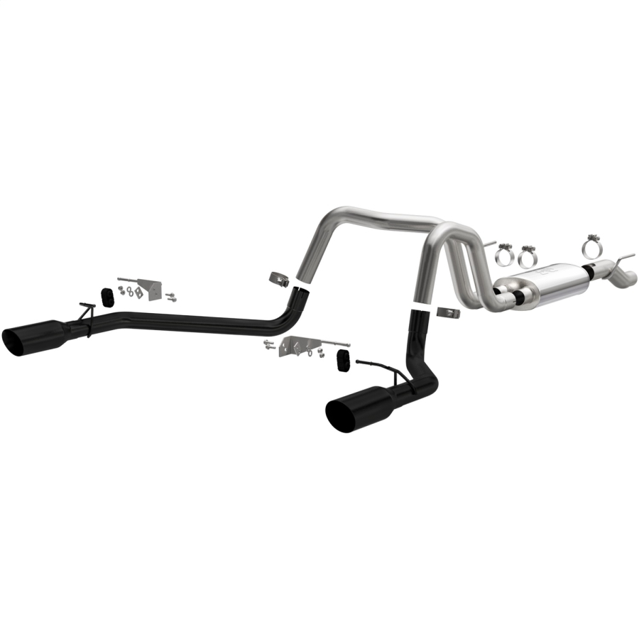 MagnaFlow Exhaust Products - MagnaFlow Exhaust Products Street Series Black Cat-Back System - 19562