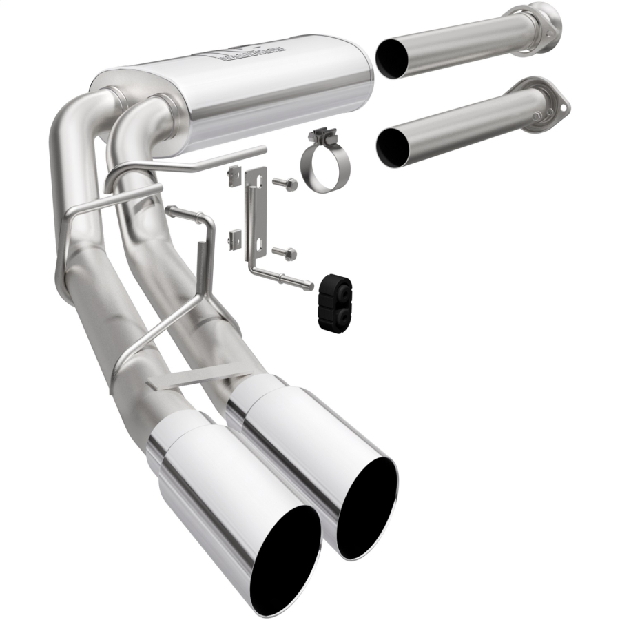 MagnaFlow Exhaust Products - MagnaFlow Exhaust Products Street Series Stainless Cat-Back System - 19563