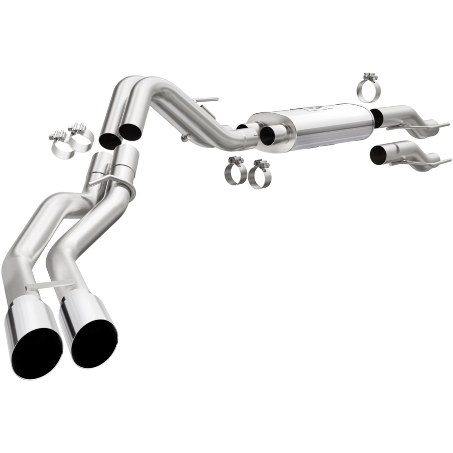 MagnaFlow Exhaust Products - MagnaFlow Exhaust Products Street Series Stainless Cat-Back System - 19565