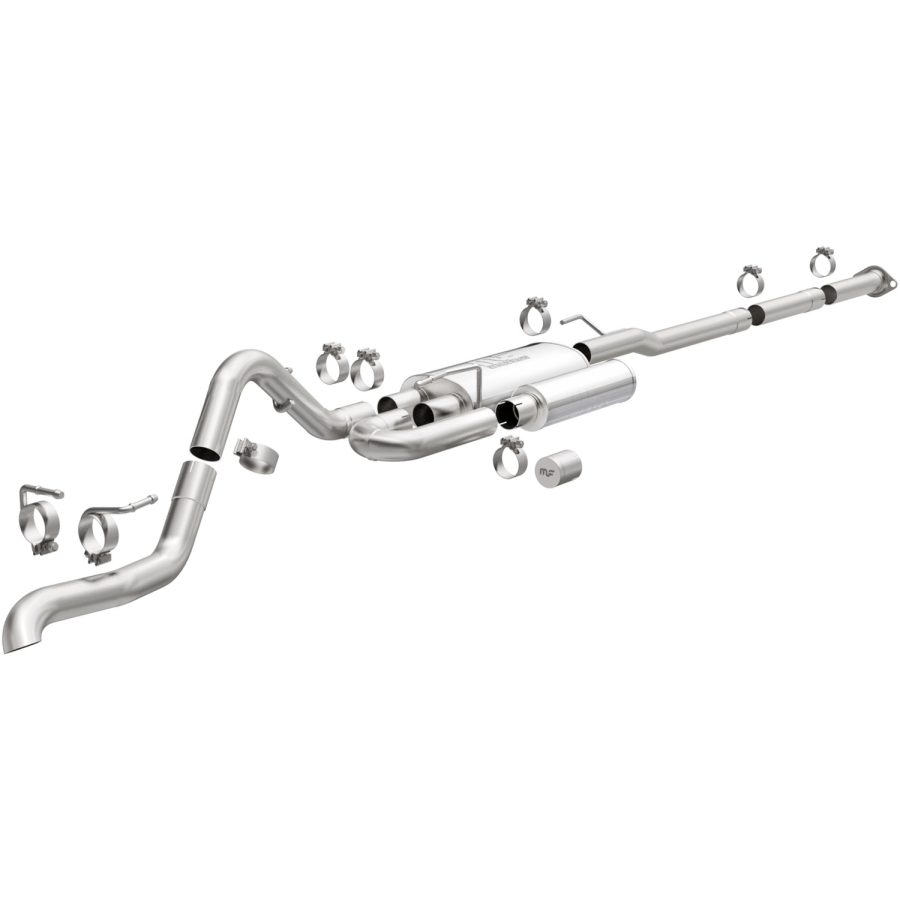 MagnaFlow Exhaust Products - MagnaFlow Exhaust Products Overland Series Stainless Cat-Back System - 19585