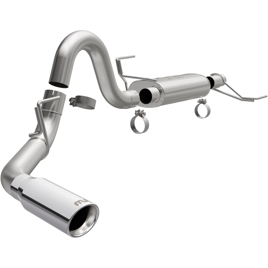 MagnaFlow Exhaust Products - MagnaFlow Exhaust Products Street Series Stainless Cat-Back System - 19590