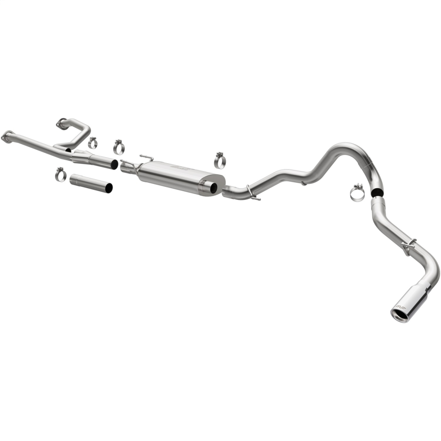 MagnaFlow Exhaust Products - MagnaFlow Exhaust Products Street Series Stainless Cat-Back System - 19601