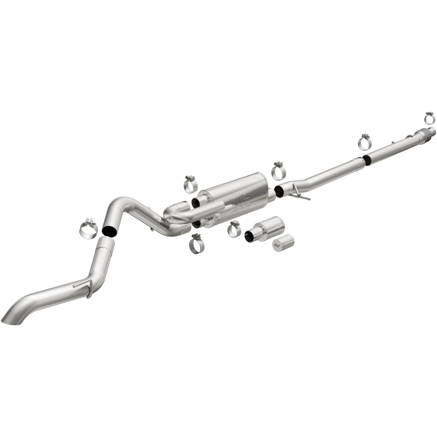 MagnaFlow Exhaust Products - MagnaFlow Exhaust Products Overland Series Stainless Cat-Back System - 19605