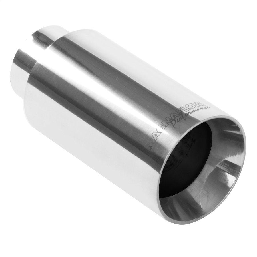 MagnaFlow Exhaust Products - MagnaFlow Exhaust Products Single Exhaust Tip-2.25in. Inlet/3.5in. Outlet - 35125