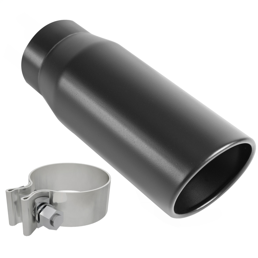 MagnaFlow Exhaust Products - MagnaFlow Exhaust Products Single Exhaust Tip-3in. Inlet/4in. Outlet - 35236