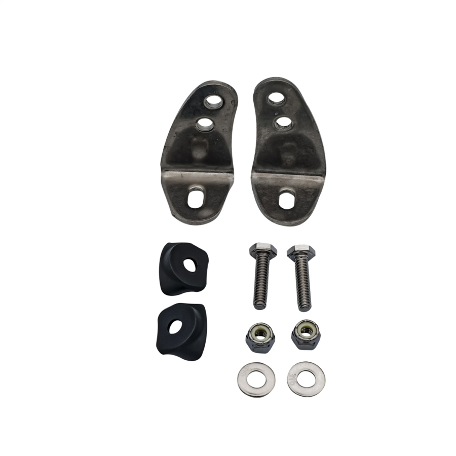 Rigid Industries - RIGID SR-Series Hardware Kit Including Brackets and Bushings White Single - 350315